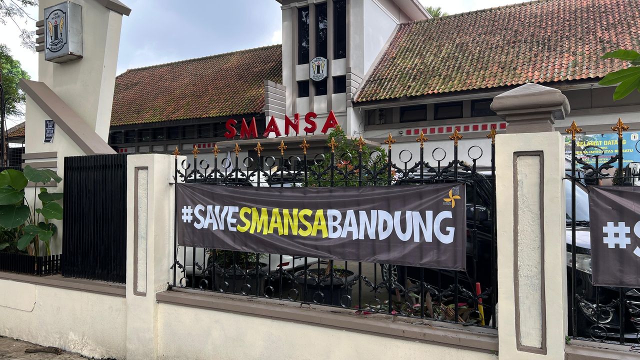 Siswa SMAN 1 Bandung Rapatkan Barisan Demo Tolak Mafia Tanah