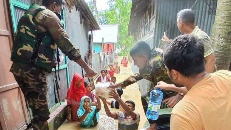 Akibat Konflik di Myanmar, 60 Warga Rohingnya Mengungsi ke Bangladesh