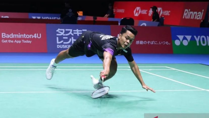 Anthony Ginting Mundur dari Japan Open 2024 karena Cedera Kaki