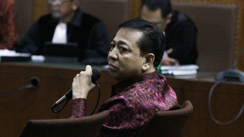 Terpidana Korupsi E-KTP Setya Novanto Dapat Remisi Lebaran dari Lapas Sukamiskin