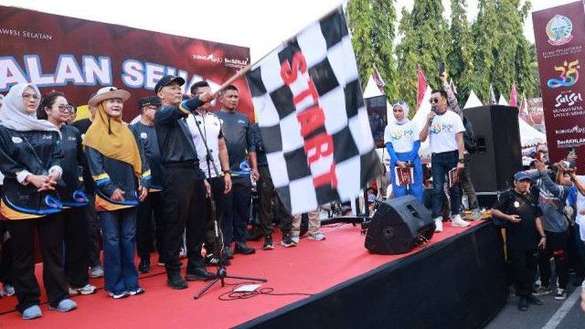 Jalan Sehat yang Dimotori Pemprov Sulsel Pecahkan Rekor, Selamat!