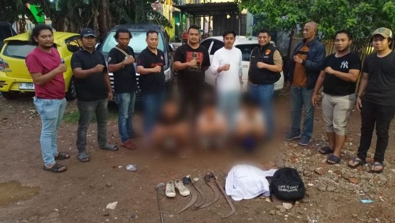 Meresahkan Warga, Polisi Berhasil Amankan 3 Pelajar yang Bawa Celurit di Kalideres Jakarta Barat