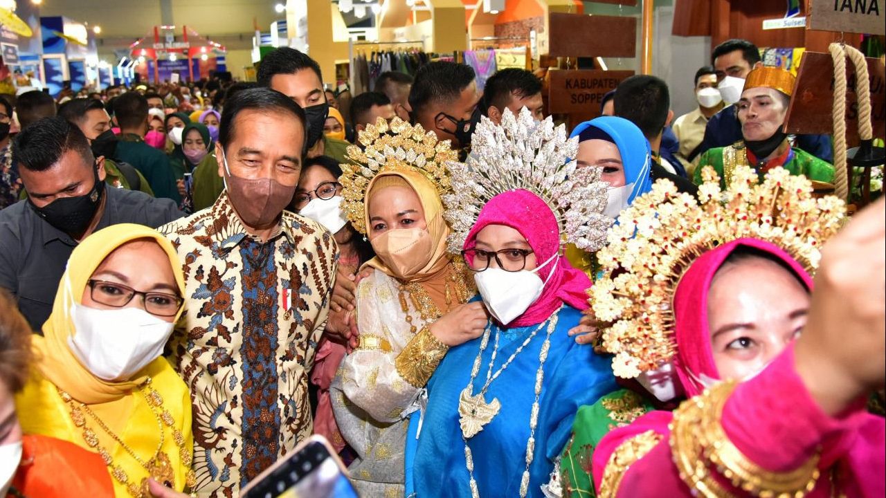 Pemprov Sulsel Buka Stan di Inacraf Jakarta, Jokowi Sudah Berkunjung, Kamu Kapan?