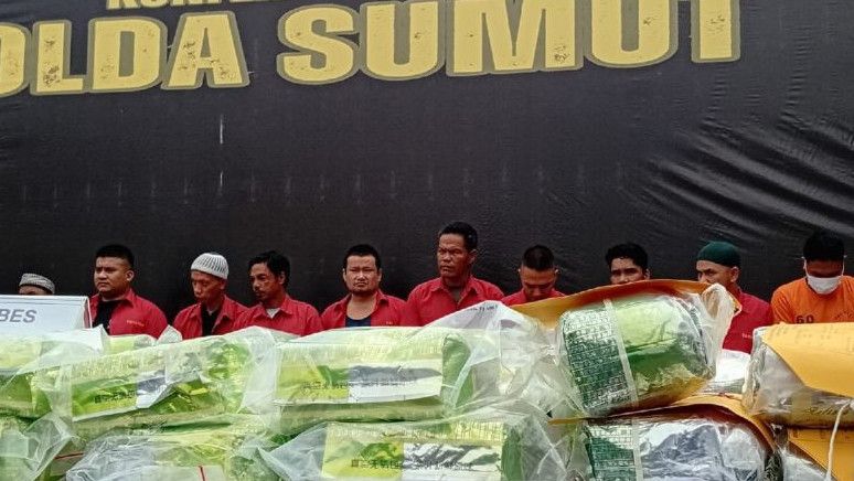 Selama Dua Bulan, Polda Sumut Sita 155,64 Kilogram Sabu-sabu dan Tangkap 1.131 Orang
