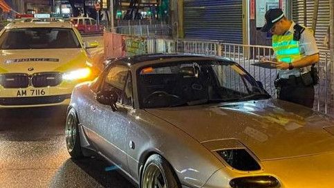 Belasan Orang Ditangkap Usai Terlibat Balap Liar di Hong Kong, Delapan Mobil Modifikasi Disita