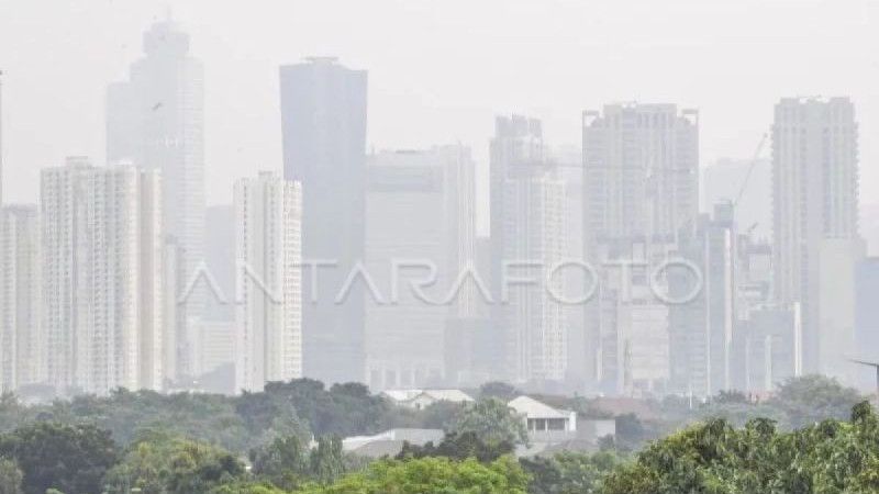 Kualitas Udara Jakarta Tidak Sehat, Kawasan Lubang Buaya Paling Buruk