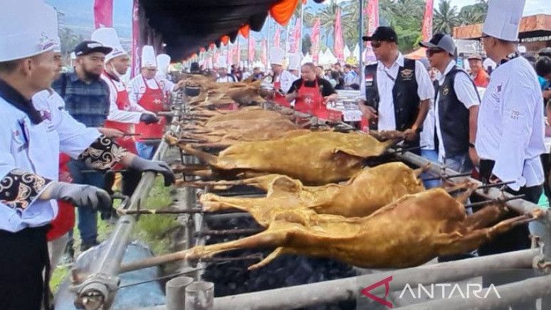 Pesta Domba Guling, PHRI Sajikan 210 Ekor Gratis di Garut