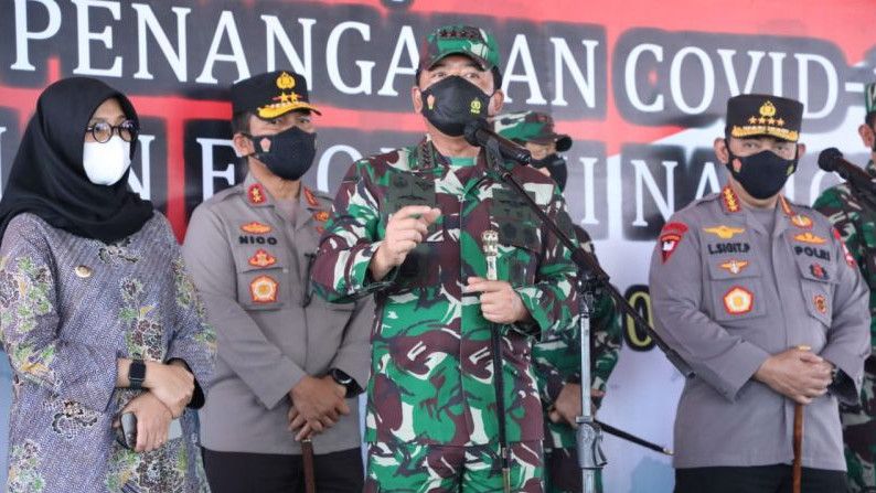 Alhamdulillah Kasus COVID-19 Menurun, Pesan Panglima TNI: Tetap Waspada
