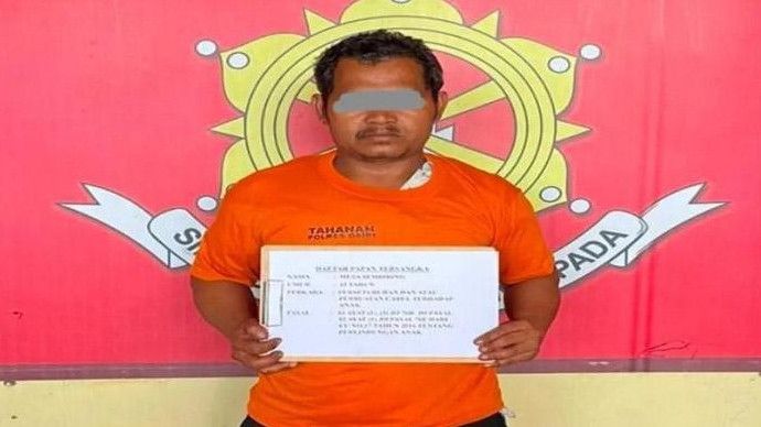 Ayah Bejat di Sumut Perkosa Putri Kandung Gara-Gara Terangsang Lihat Korban Habis Mandi