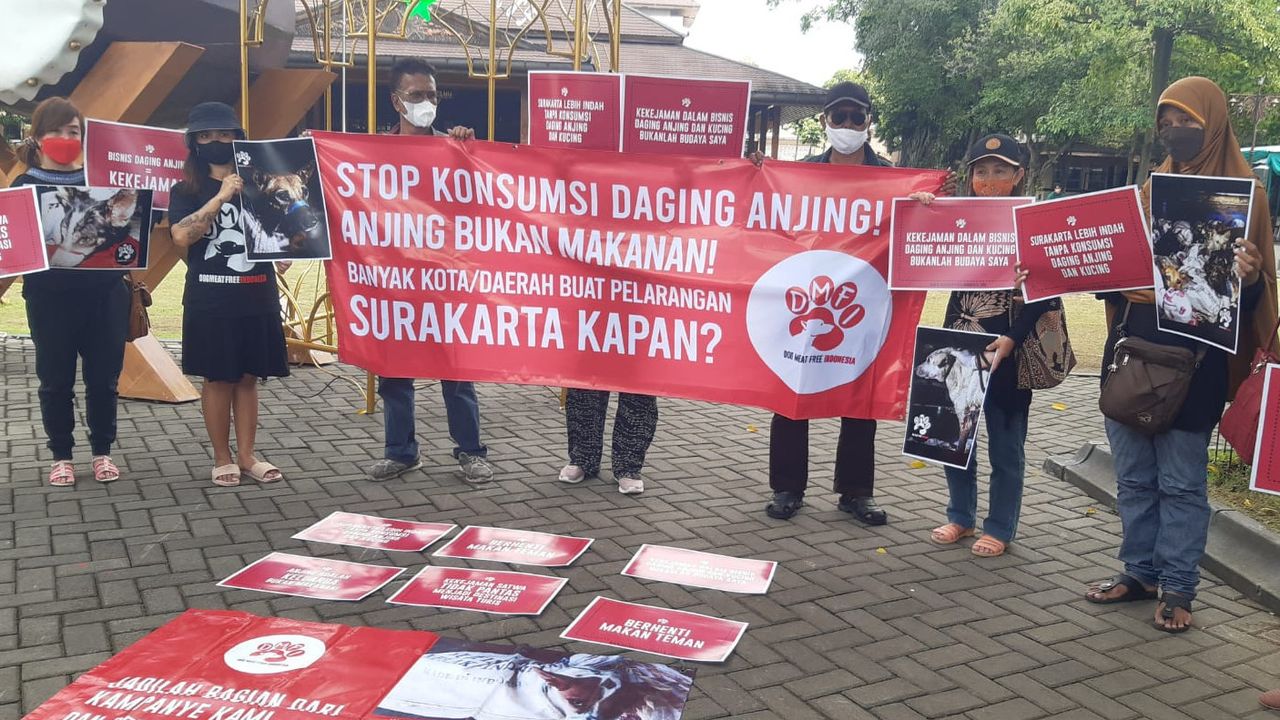 Tagih Janji Gibran, Dog Meat Free Indonesia Minta Pemkot Solo Buat Aturan Larang Perdagangan Daging Anjing