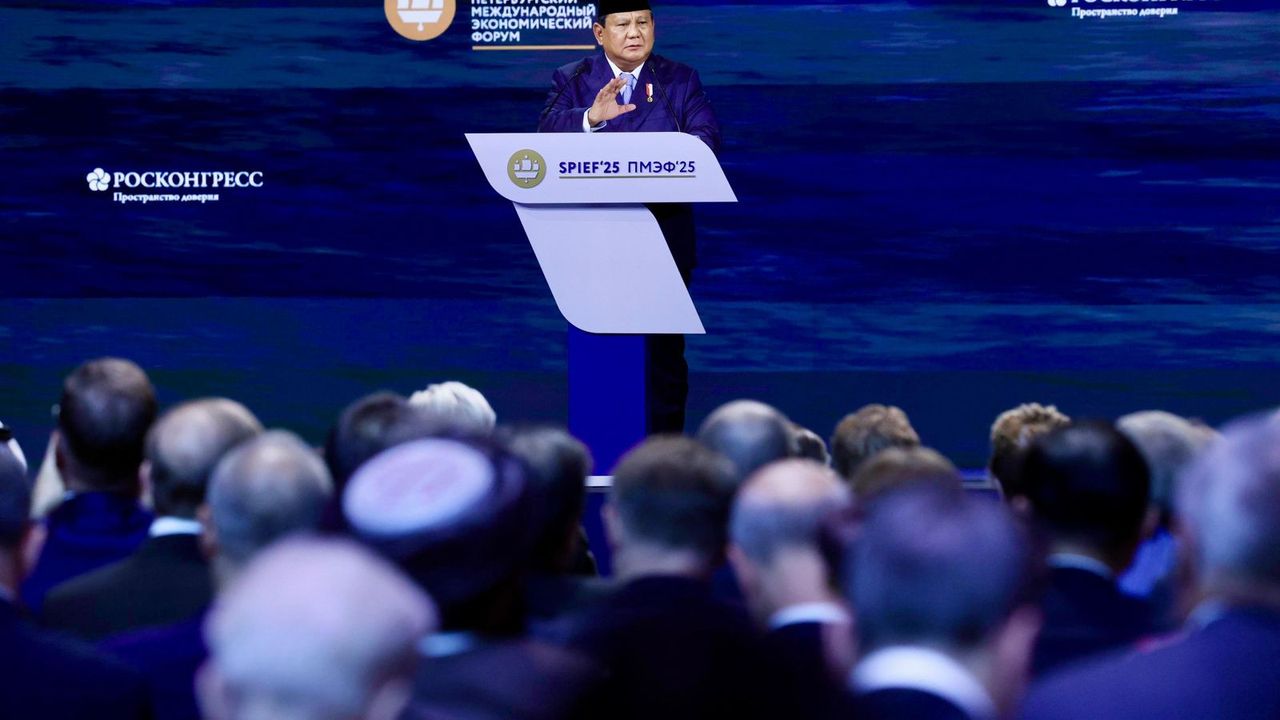 Promosikan Danantara di Forum Ekonomi Rusia, Prabowo: Bukan Cari Sumbangan tapi Kolaborasi