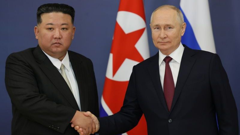 Putin Sebut Rusia Tak Langgar Perjanjian Apa pun Usai Bertemu Kim Jong Un