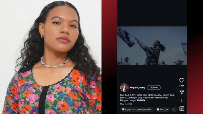 Viral Finalis Miss Indonesia 2025 Merince Kogoya Kibarkan Bendera Israel dan Dukung Zionis, Langsung Dicoret dan Dipulangkan