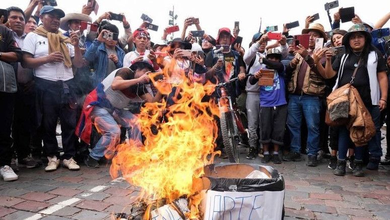 60 Orang Tewas dalam Aksi Unjuk Rasa Tuntut Presiden Peru Mundur
