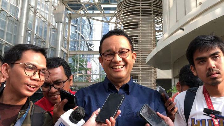 Ditanya Soal Peluang Dukungan PDIP Dalam Pilkada Jakarta, Anies Baswedan: Kita Tunggu Saja