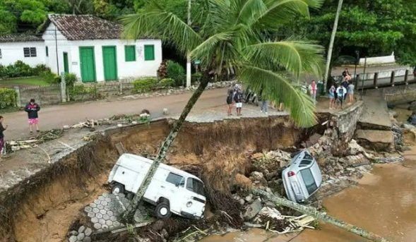 Banjir Bandang di Brasil Tewaskan 59 Orang
