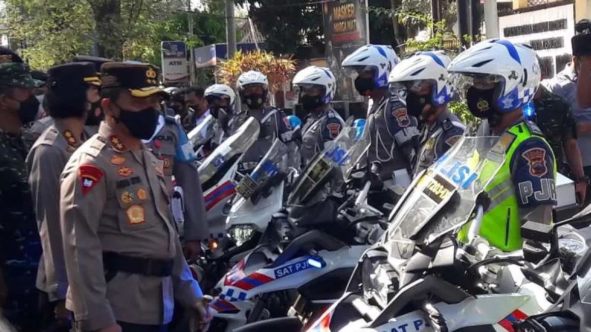 Tiga Ribu Personel Gabungan Amankan Aksi Hari Buruh di Semarang Hari Ini