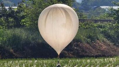 Berulah Lagi, Korea Utara Kirim Balon Berisi Sampah ke Selatan