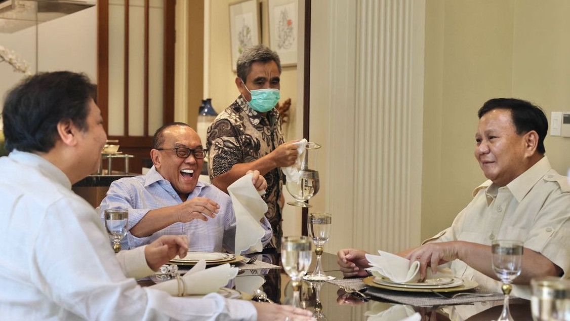 Terungkap Pembicaraan Prabowo, Airlangga, dan Aburizal Bakrie: Bahas Koalisi Besar