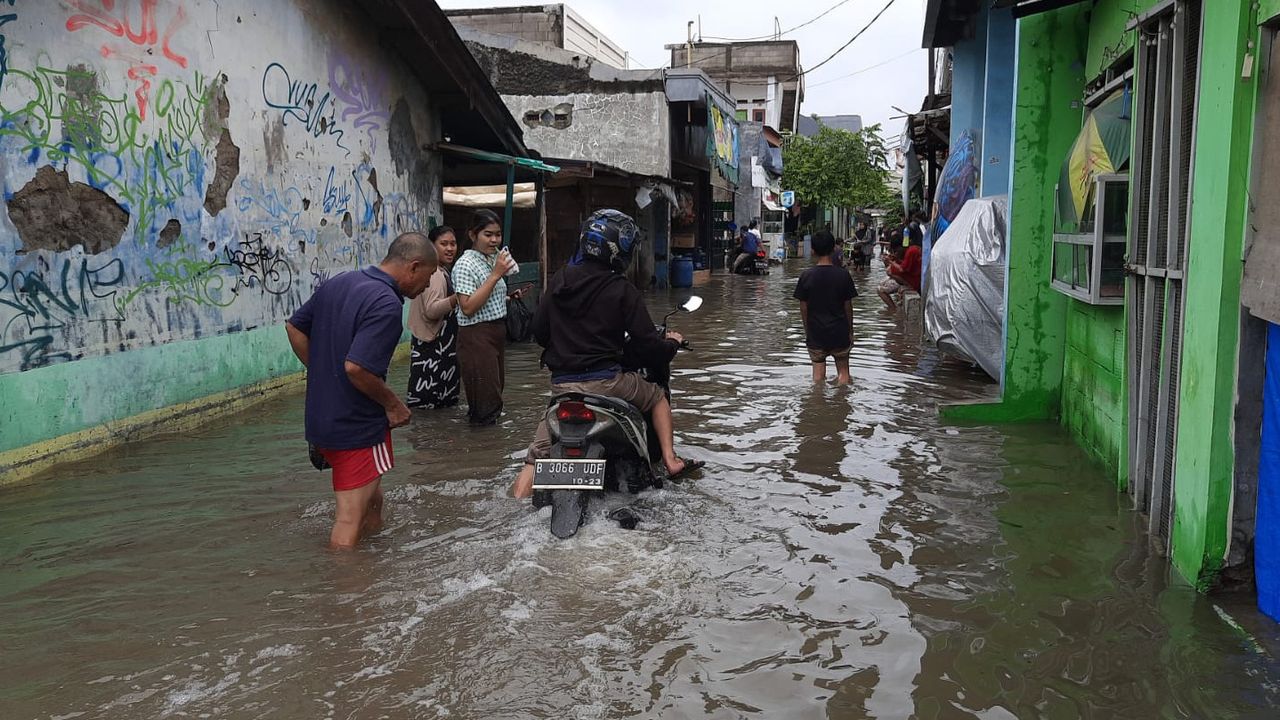 Jadi Langganan Banjir, Warga Benda Tangerang Minta Pemkot Turun Tangan