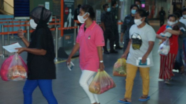500 TKI Ilegal Dipulangkan dari Malaysia Setelah Sempat Dipenjara