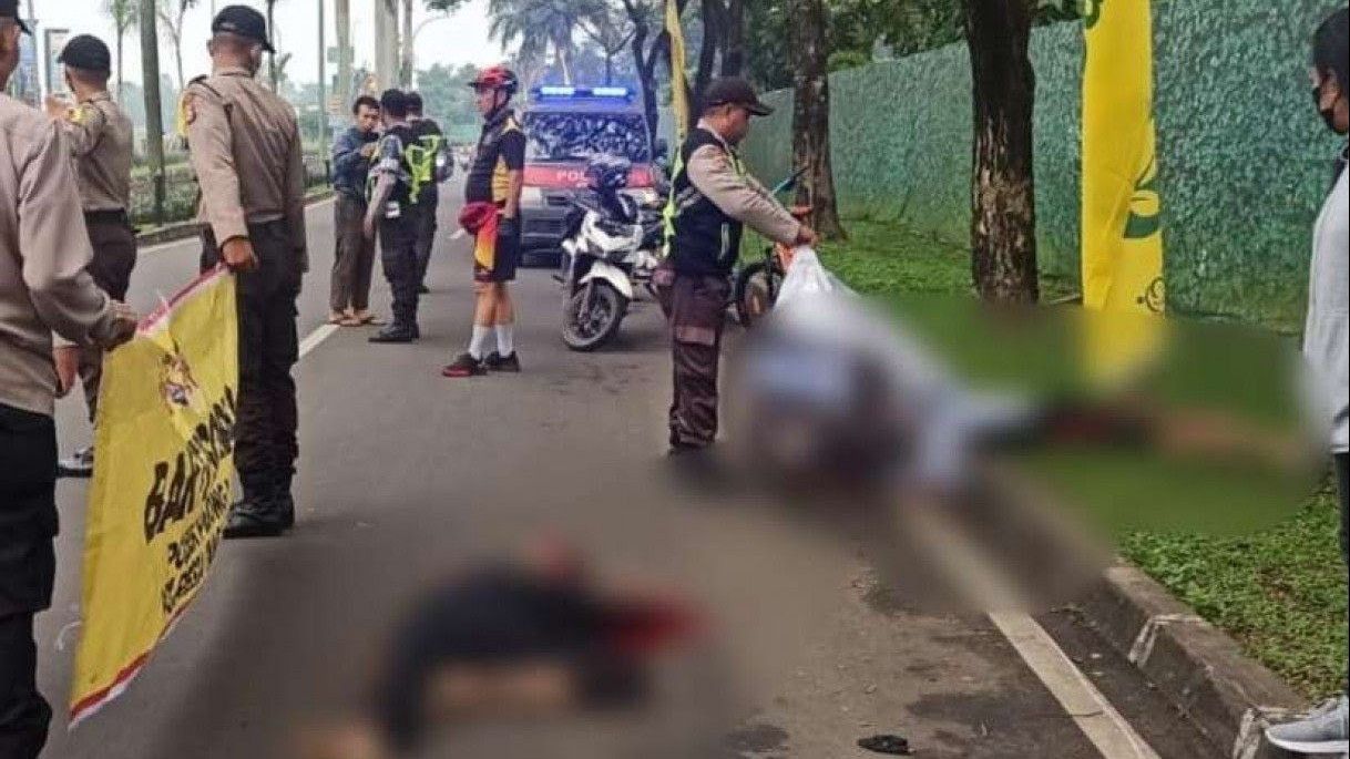 Gagal Standing Motor, Remaja di Tangerang Tewas Hantam Trotoar