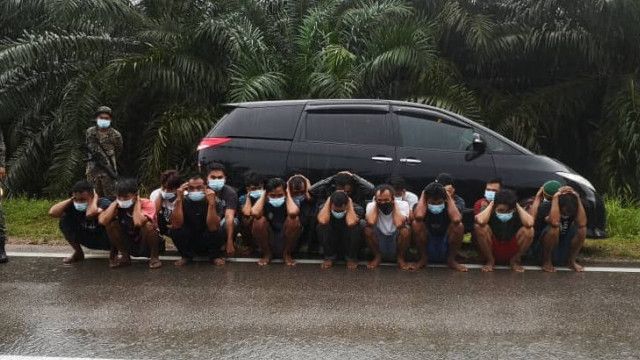 'Ops Selundup' di Malaysia, 19 WNI Ditahan di Johor Bahru
