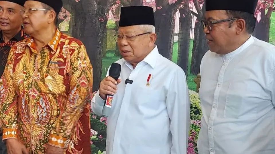 Komentari Bakal Kabinet Gemuk Prabowo, Ma'ruf Amin: Itu Baik Saja