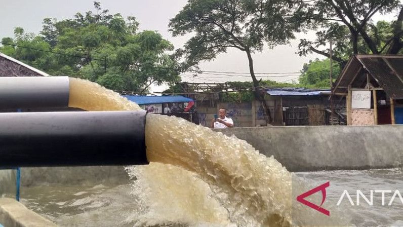 Diguyur Hujan Deras, Sejumlah Pemukiman di Kota Tangerang Terendam Banjir