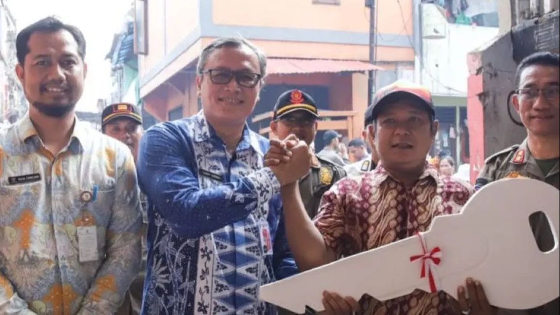 Pemkot Jakarta Pusat Bedah 100 Rumah Warga Tahun Ini