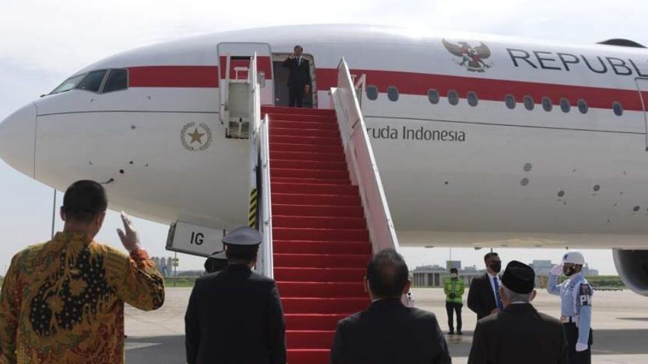 Momen Jokowi Pamit Meninggalkan Tanah Air dan Memohon Doa: Semoga Perjalanan Ini Lancar