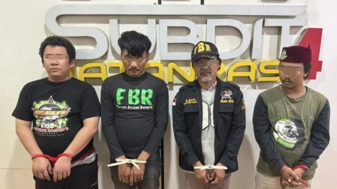 Polisi Tangkap Komplotan Ormas yang Sering Teror Pedagang di Bojongsari Depok