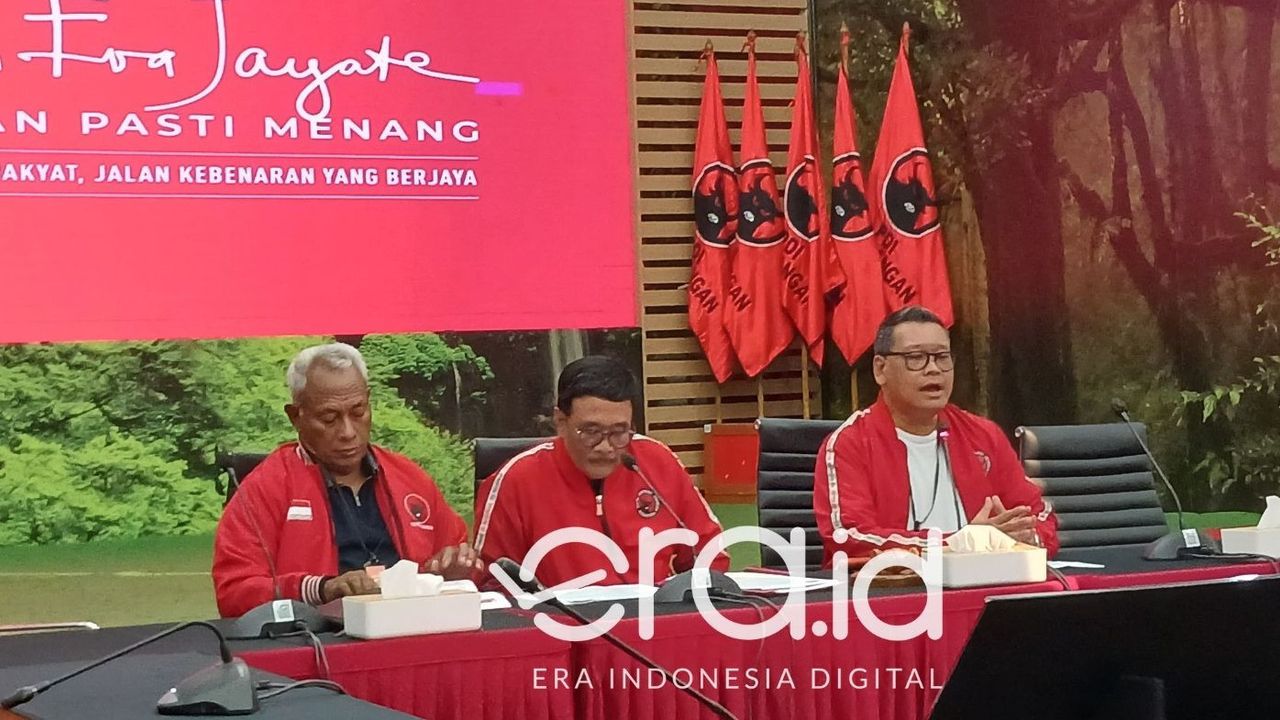 PDIP Akan Gelar Rakernas V, Jokowi dan Ma'ruf Amin Tak Diundang