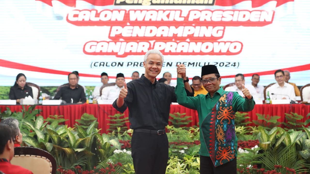 Sudah Kantongi Izin Cuti dari Jokowi, Mahfud MD Siap Daftar ke KPU RI Bareng Ganjar