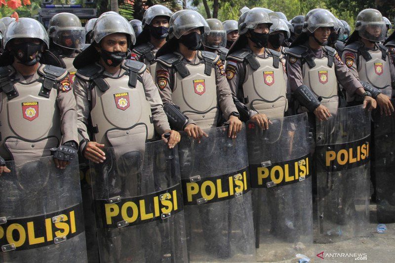 Sidang Kasus Pelecehan Seks Mas Bechi ke Santri Pesantren Shiddiqiyyah Dijaga Ratusan Polisi
