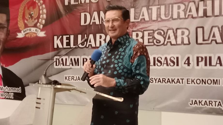 Terungkap! Alasan Fadel Muhammad Desak Jokowi Pecat Sri Mulyani: Gara-gara Anggaran MPR Dipotong