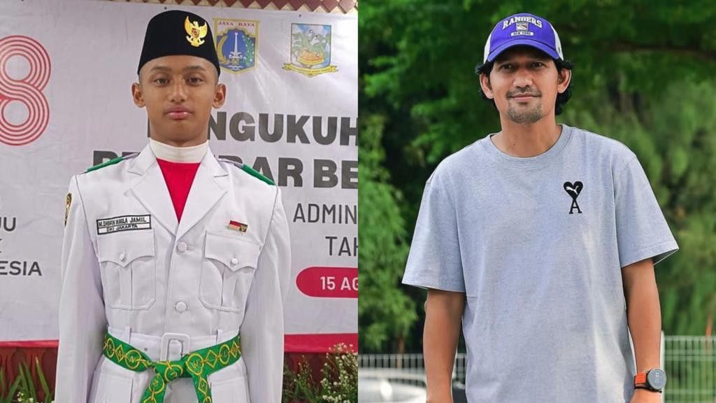 Tak Saksikan Anaknya Dhofin Jadi Petugas Paskibraka Jaksel, Ibnu Jamil Minta Maaf