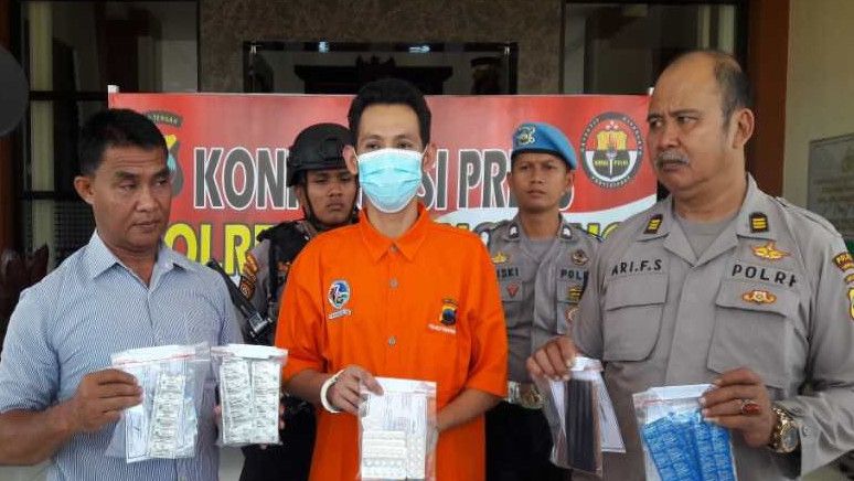 Pengedar Ratusan Butir Obat Terlarang Ditangkap, Polres Temanggung: 10 Butir Psikotropika Dijual Rp200 Ribu