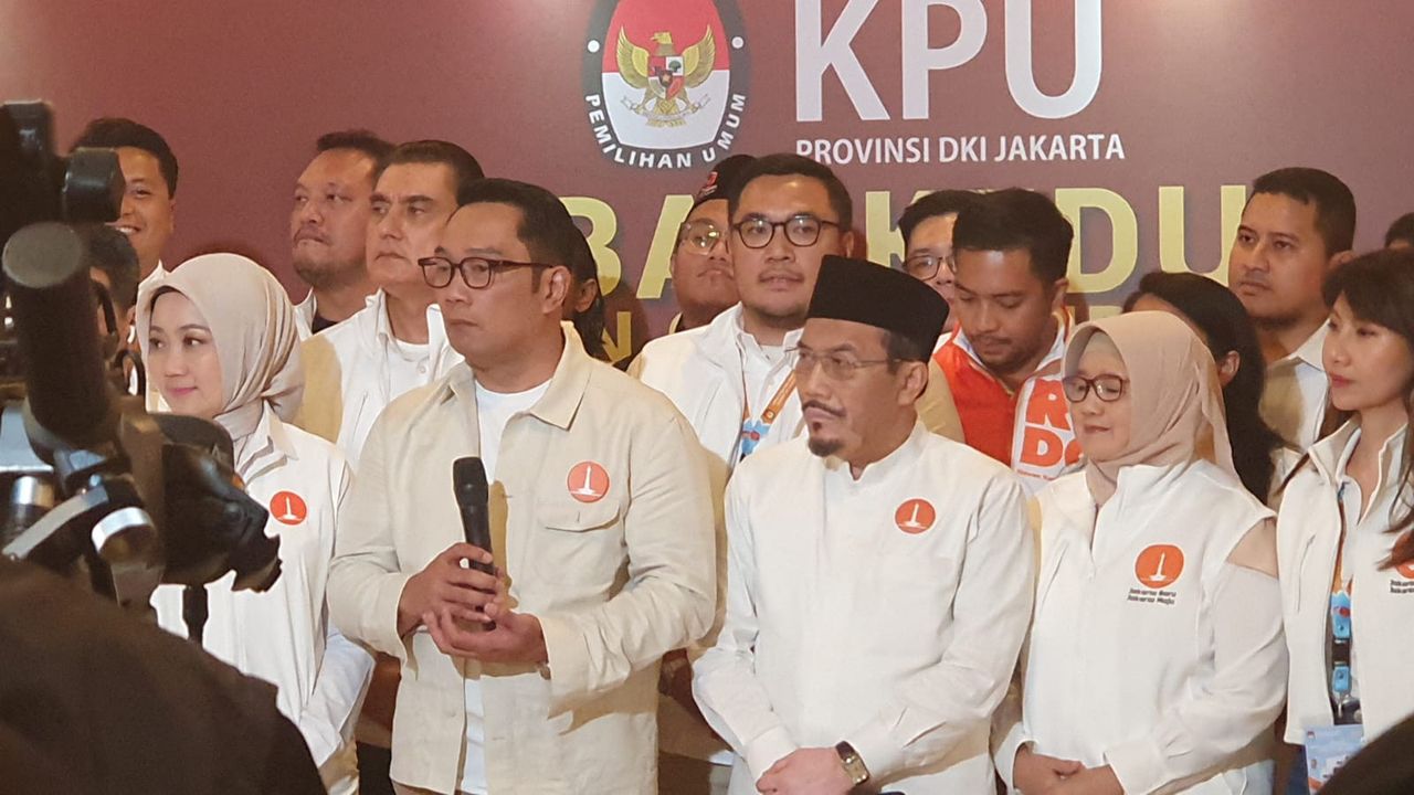 Hasil Survei LSI Denny JA, Popularitas Ridwan Kamil Tertinggi di Pilkada Jakarta