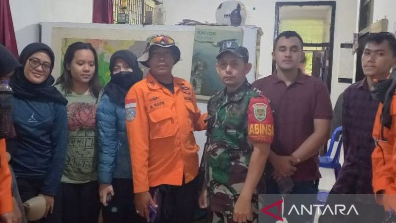 Sempat Hilang Kontak Dua Hari Tim Sar Evakuasi Pendaki Asal Jakarta