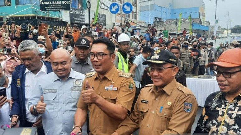 Ridwan Kamil: Underpass Dewi Sartika Depok Terindah di Indonesia