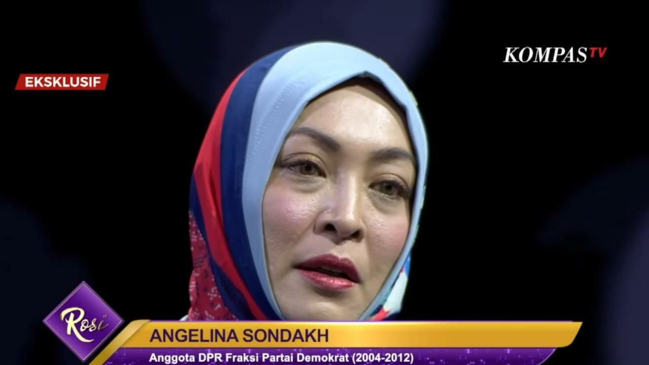 Angelina Sondakh (Foto: YouTube/Kompas TV)