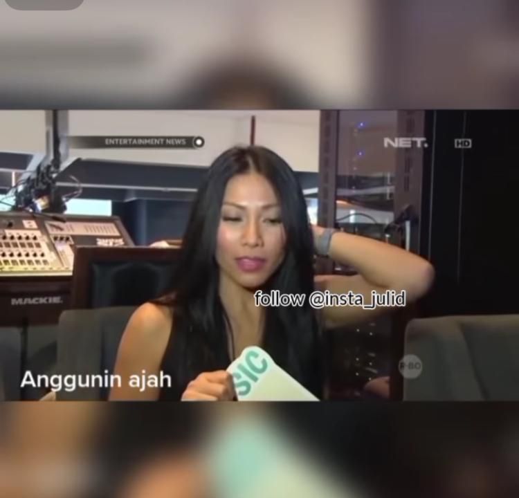 Wawancara Anggun C Sasmi (Foto: Instagram/@insta_julid)