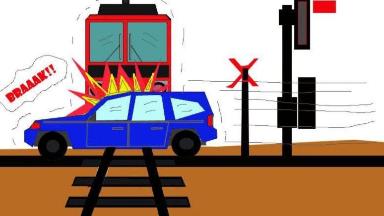 Kereta Tabrak Minibus di Padang Sumbar, Dua Orang Tewas di Lokasi