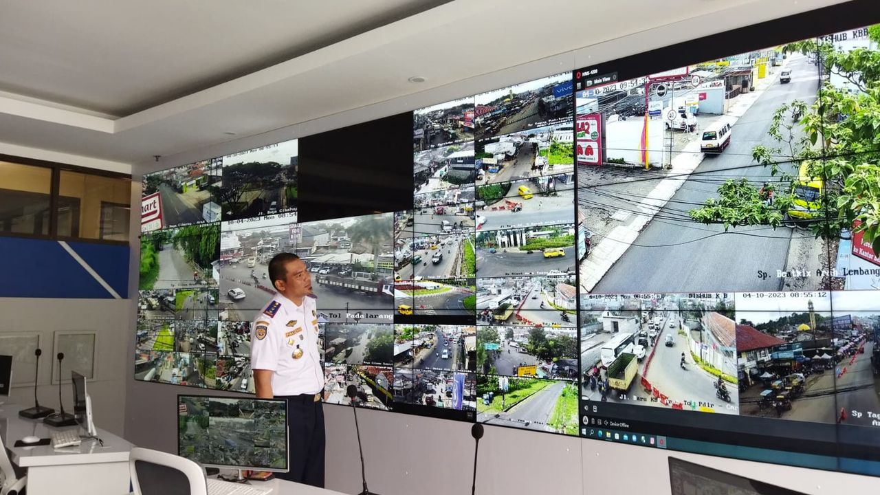 Pantau Arus Mudik, Dinas Perhubungan Bandung Barat Pasang 129 CCTV