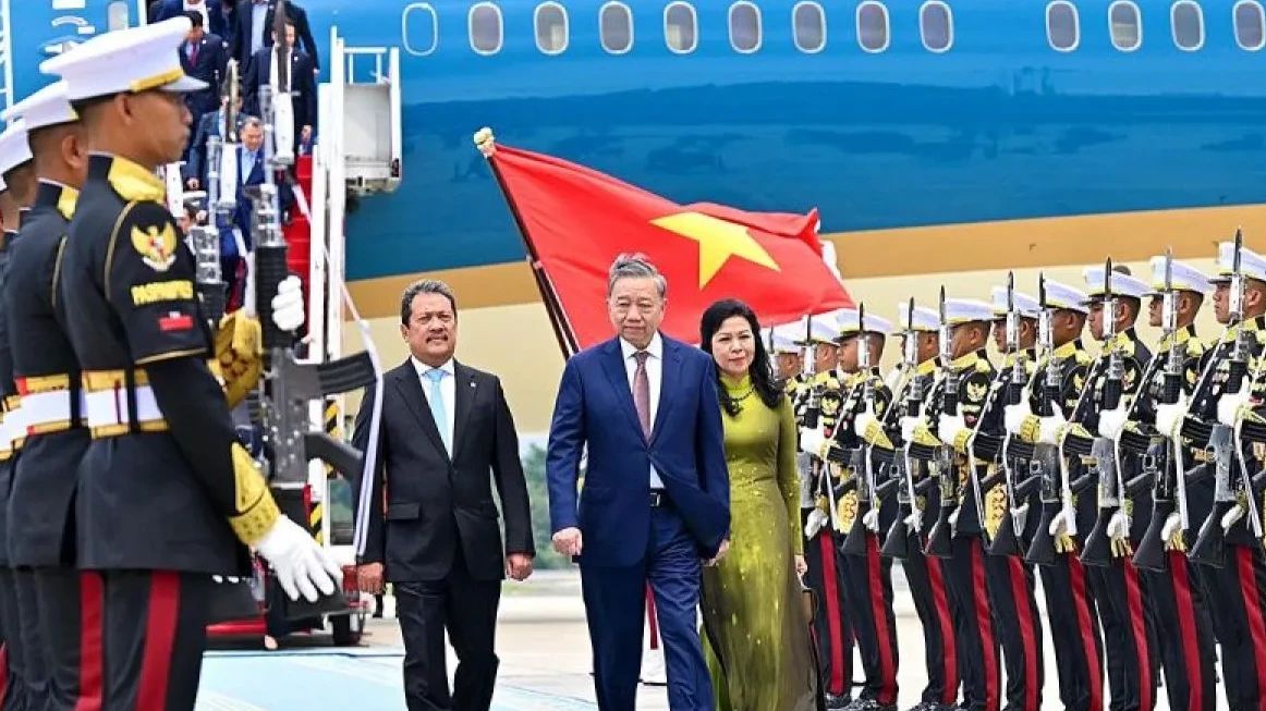 Presiden Prabowo Gelar Upacara Penyambutan Sekjen Partai Komunis Vietnam Sore Ini