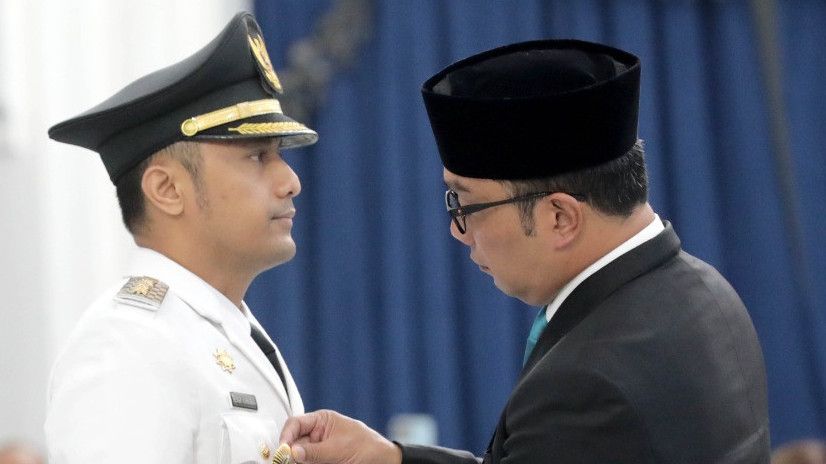 Hengky Kurniawan Dilantik Jadi Bupati Bandung Barat, Ridwan Kamil Ingatkan Kasus Korupsi Bupati Sebelumnya Tak Terulang