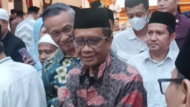 Disebut Bakal Jadi Cawapres Prabowo, Mahfud MD: Belum Waktunya