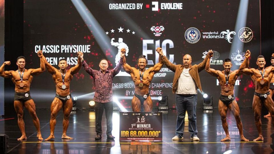 Visi Cetak 1000 Atlet Level International, Evolene Indonesia Championship Gandeng NPC IFBB Pro League