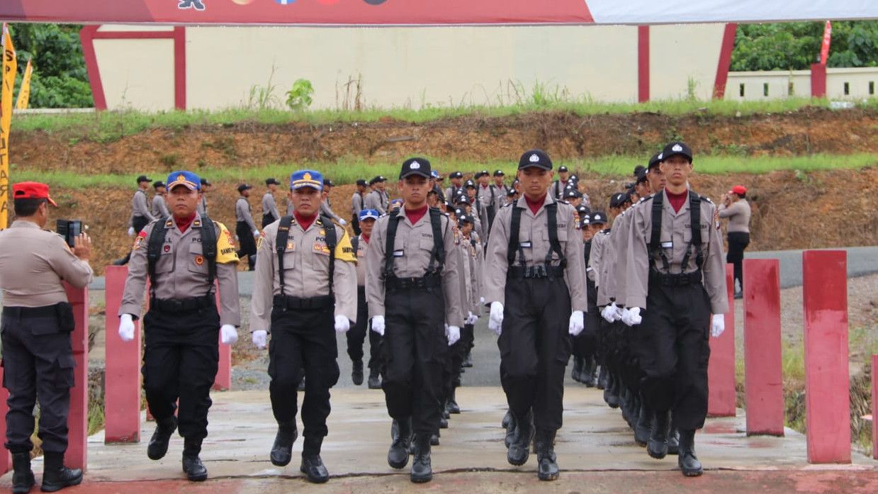 Wakapolda Kaltara Buka Pendidikan 121 Bintara Polri di SPN Malinau